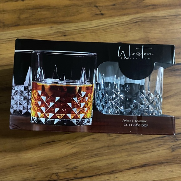 Circleware Winston Collection Double Glass Old Fashioned 4 Piece Set 12 Ounces - Picture 14 of 15